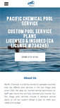 Mobile Screenshot of pacificchemicalpoolservice.com